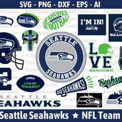 Seattle Seahawks SVG Files - Seahawks Logo SVG - Seahawks PNG Logo, NFL Logo