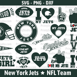 New York Jets SVG Files - Jets Logo SVG - New York Jets PNG Logo, NFL Logo