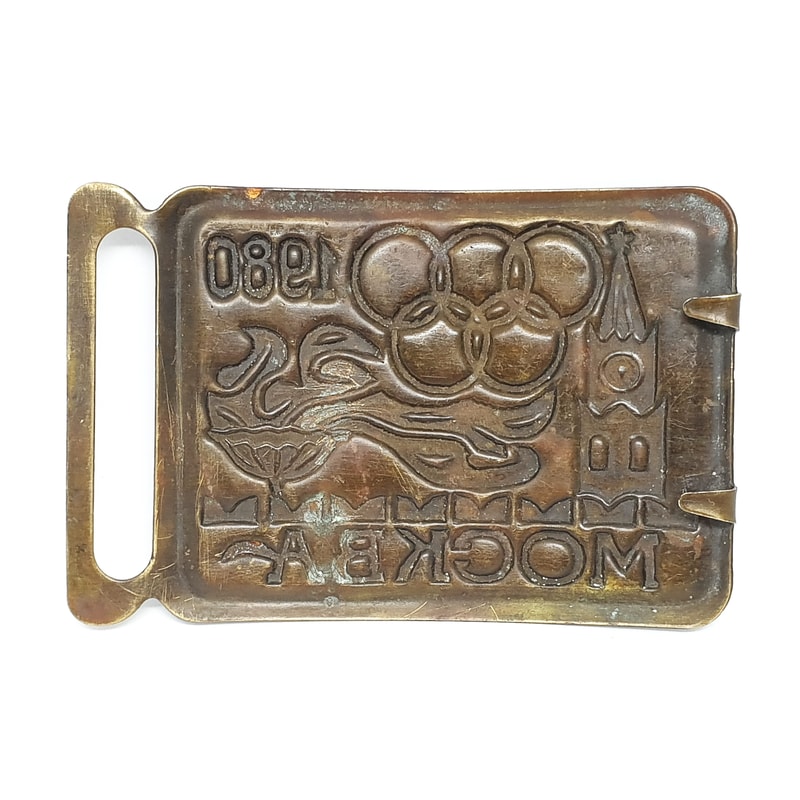 3 Vintage Belt Buckle USSR Olympic Games Moscow 1980.jpg