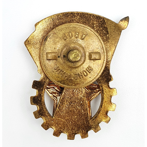 2 Vintage Badge READY FOR LABOR AND DEFENSE the 2-nd stage of the sample 1940.jpg