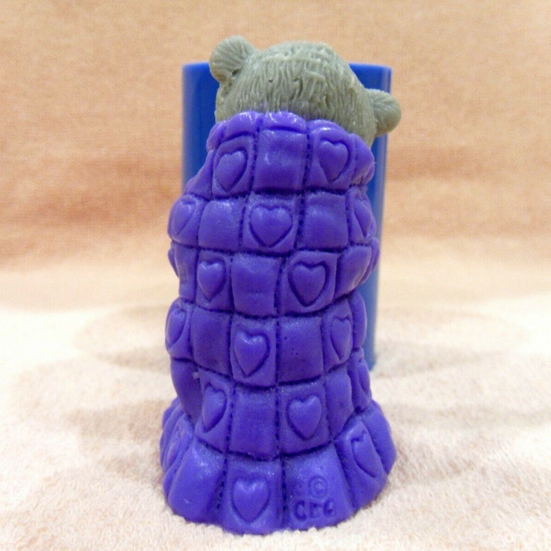 Teddy Bear in a blanket soap
