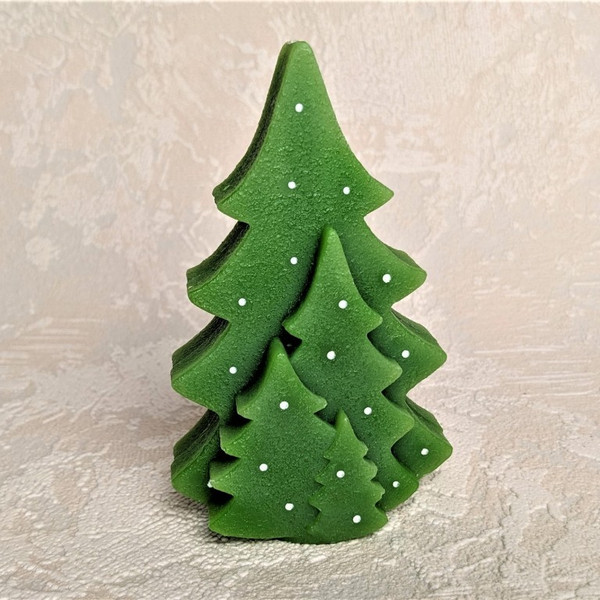 Fir-trees candle