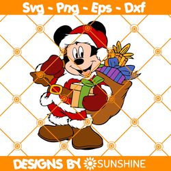 Disney Mickey Christmas Svg PNG Clip Art, Mickey Christmas Svg, Disney Christmas Svg, Merry Christmas Svg