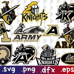Big SVG Bundle, Digital Download, Army Black Knights, Army Black Knights svg, Army Black Knights logo