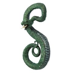 Art light, Unique green serpent wall sconce decoration, Slytherin snake lamp wall decor, Magical Wizard Interior Gift