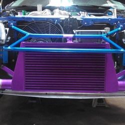 rtp power brace front member ct9a evo 7 / 8 / 9 - lancer evolution cusco style