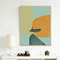 6 abstract prints in green and yellow tones are available for download