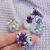Handmade-light-grey-earrings-embroidered-silver-and-purple-flowers.jpg