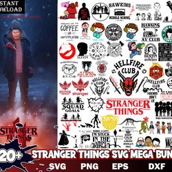 Mega Stranger Things svg, file bundle stranger things svg, for Cricut, Instant Download