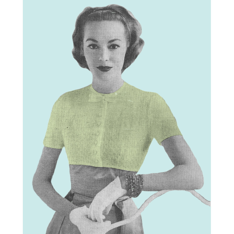 vintage-pattern-knitting-bolero