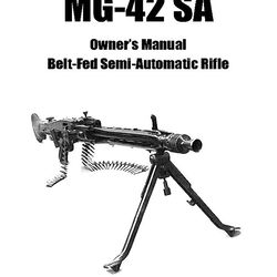 German machine gun MG42 weapon diagram German machine gun MG42 arms schema German machine gun MG42 arm chart  German mac