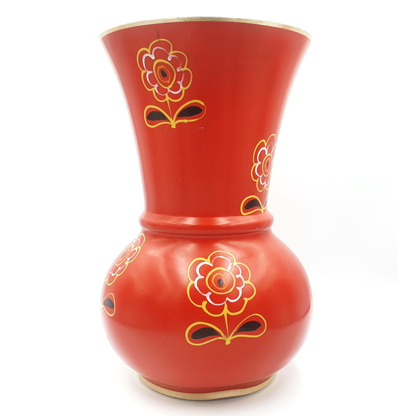 2 Vintage Aluminum Vase Hand-painted USSR 1960s.jpg