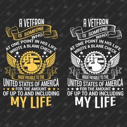 USA Veteran Patriotic American Soldier Army Military SVG Cut File