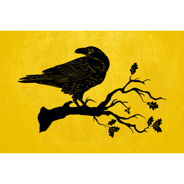 Raven Crow Odin Wotan Huginn Muninn Sticker