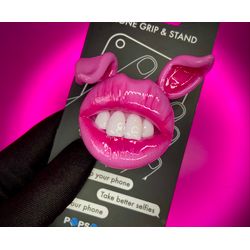 Popsocket pink lips