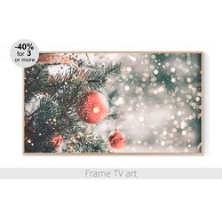 Samsung Frame TV Art Christmas, Frame Tv art New Year, Frame TV art winter, Frame TV art Digital Download 4K | 862