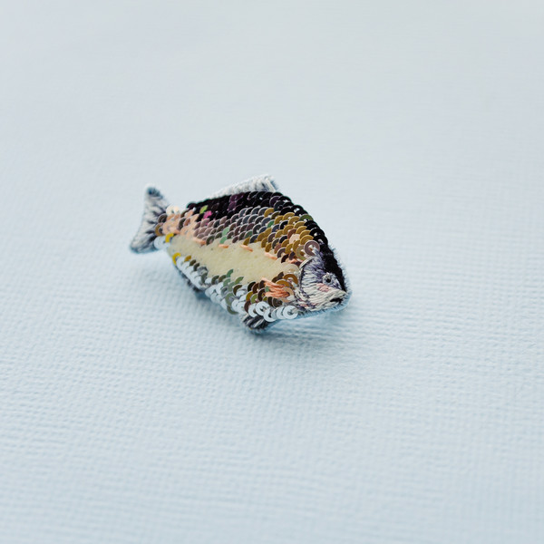 close up fish pin