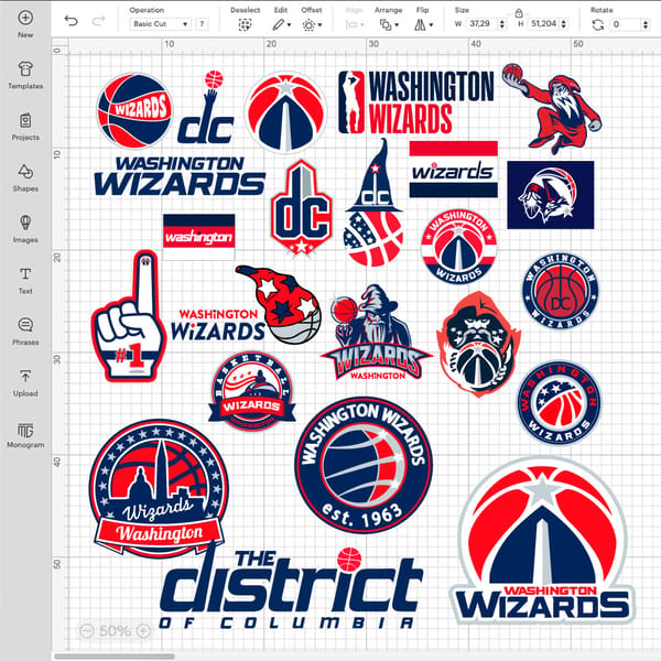 Washington Wizards Logo SVG, Wizards Logo PNG, Wizards NBA L - Inspire ...