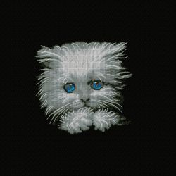 Cat - Machine Embroidery Design | Cute Kitten | Pets embroidery |Machine Cross | Animal | Fluffy Cat | Digital File