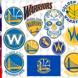 Big SVG Bundle, Digital Download, Golden State Warriors svg, Golden State Warriors logo, Golden State Warriors clipart