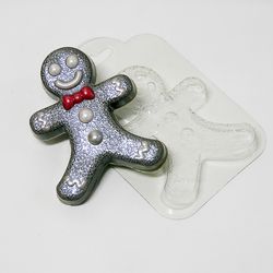 Gingerbread man - plastic mold