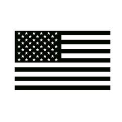 American flag SVG, Black and white american flag SVG, American flag svg file, Patriotic SGV, july 4th SVG, America