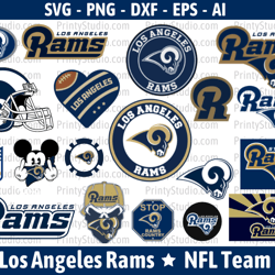 Los Angeles Rams SVG Files - Rams Logo SVG - Rams PNG Logo, NFL Logo
