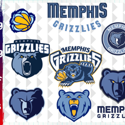 Big SVG Bundle, Digital Download, Memphis Grizzlies svg, Memphis Grizzlies logo, Memphis Grizzlies clipart