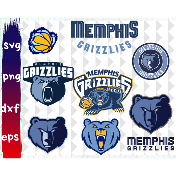 Memphis Grizzlies, Memphis Grizzlies svg, Memphis Grizzlies logo, Memphis Grizzlies clipart, NBA.png