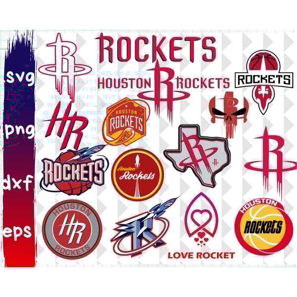 Big SVG Bundle, Digital Download, Houston Rockets svg, Houst | Inspire ...