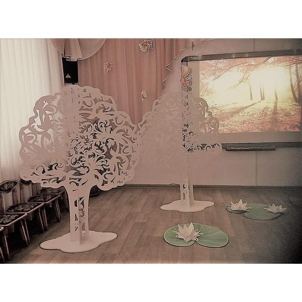 Stand Up Tree Router Template Digital Template Cnc Router Files Cnc Tree Files for Wood La | Inspire ...