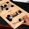 Wooden Slingshot Puck Game For Kids & Adults 5