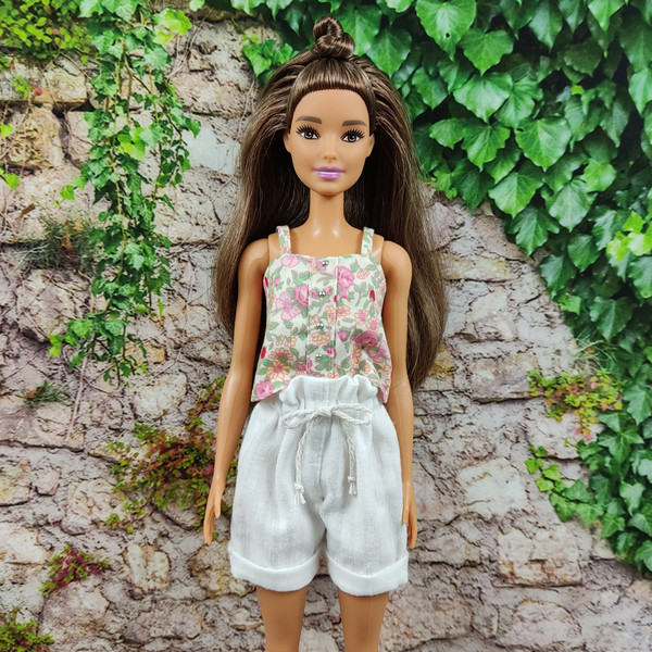 Barbie white top and shorts.jpg