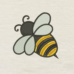 Bee Embroidery design 3 Sizes reading pillow-INSTANT D0WNL0AD