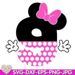 Mouse Number nine mouse Birthday Girls number ninth minnie digital design Cricut svg dxf eps png ipg pdf cut file