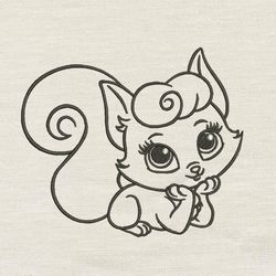 cat embroidery design 3 sizes reading pillow-instant d0wnl0ad