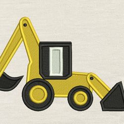 digger embroidery design 3 sizes reading pillow-instant d0wnl0ad