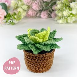 Crochet pattern plant PDF Amigurumi patterns for beginners Digital pattern