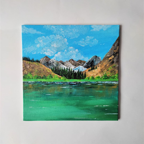 Handwritten-landscape-mountain-lake-by-acrylic-paints-on-canvas-3.jpg