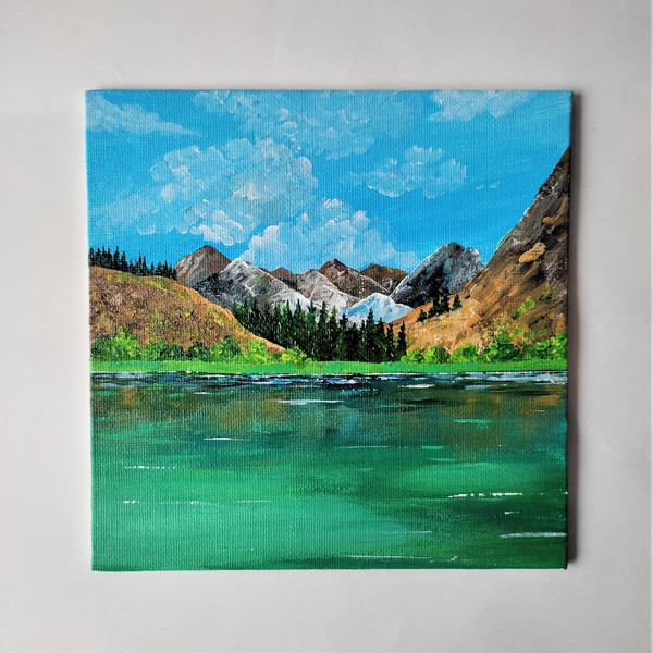 Handwritten-landscape-mountain-lake-by-acrylic-paints-on-canvas-6.jpg