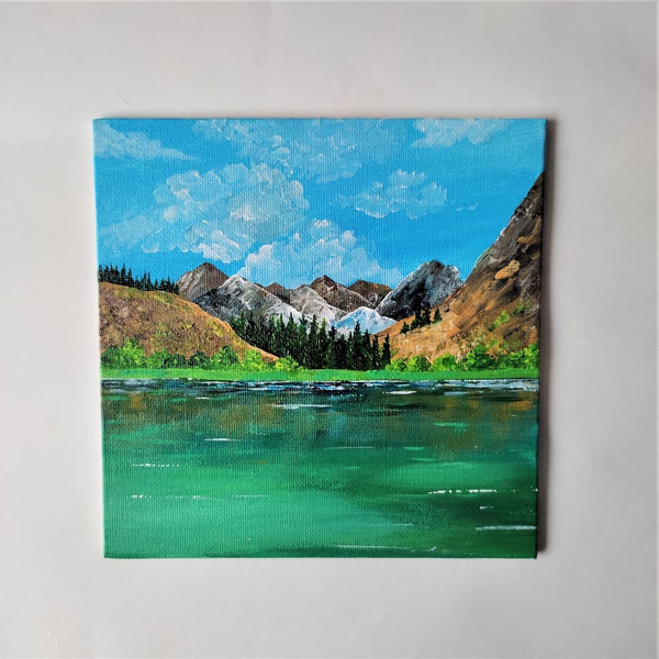 Handwritten-landscape-mountain-lake-by-acrylic-paints-on-canvas-7.jpg