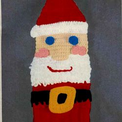 Santa's Pouch Vintage Crochet Christmas Pattern PDF 62