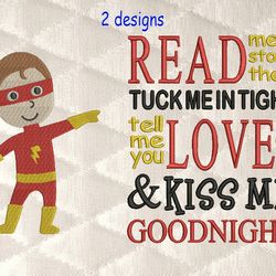 flash boy hero with read me a story 2 designs reading pillow-instant d0wnl0ad