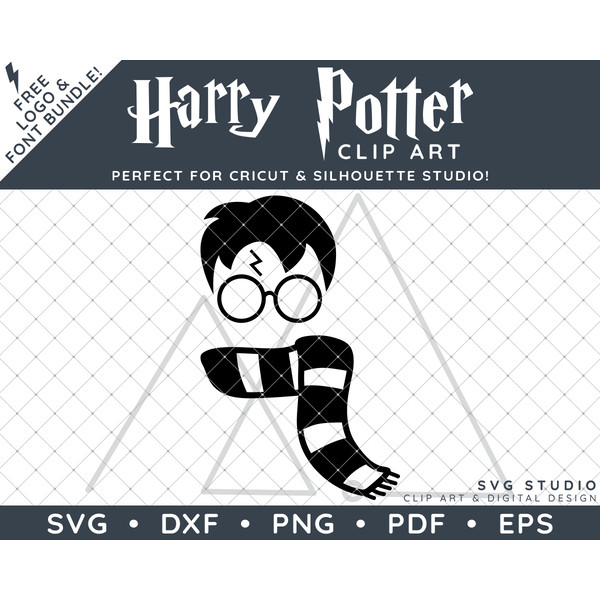 Harry Potter Scarf by SVG Studio Thumbnail.png