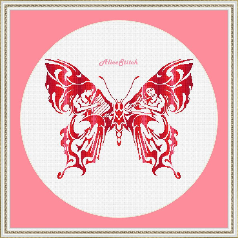 MusicButterflyBlueRede8jpg