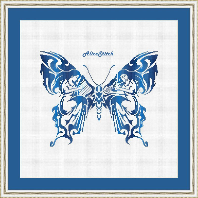 MusicButterflyBlueRede9jpg