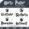 Harry Potter House Crests by SVG Studio Thumbnail.png