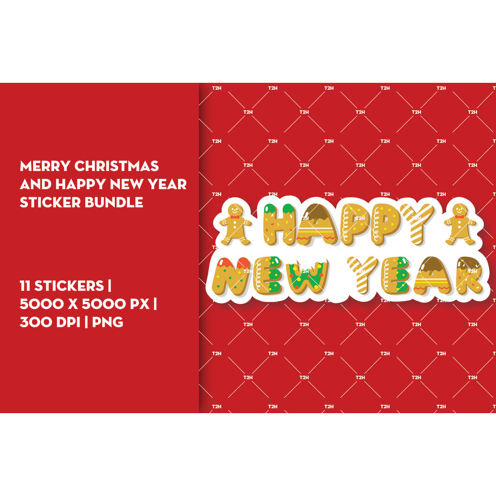 Merry Christmas and happy new year sticker bundle cover 4.jpg