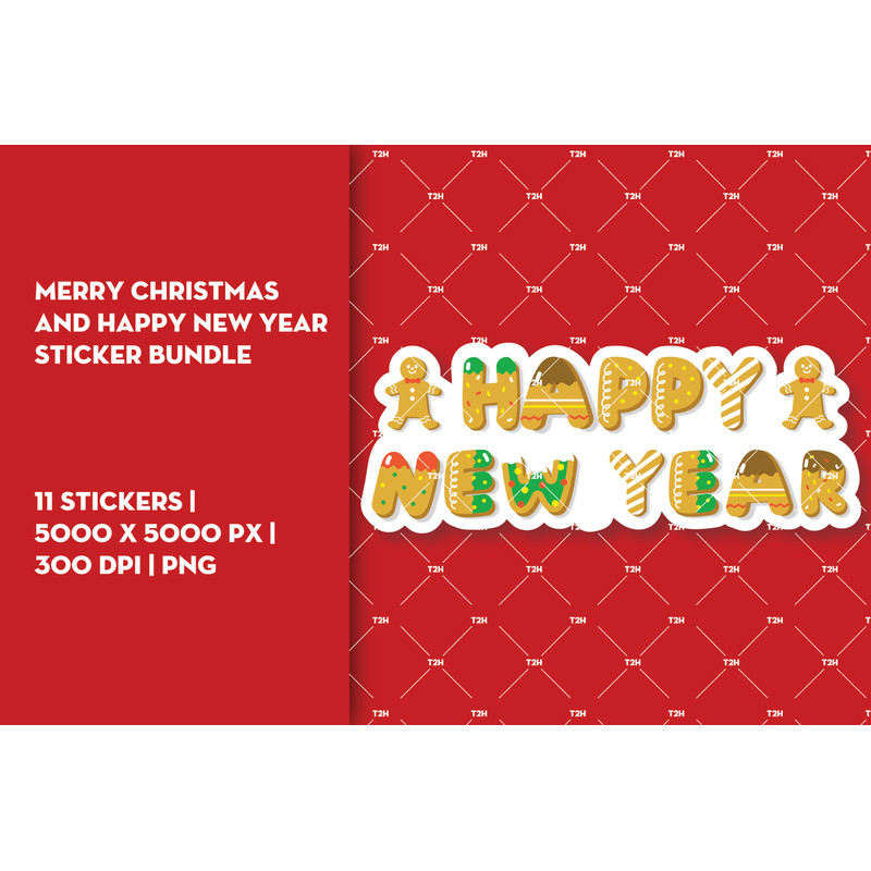 Merry Christmas and happy new year sticker bundle cover 4.jpg