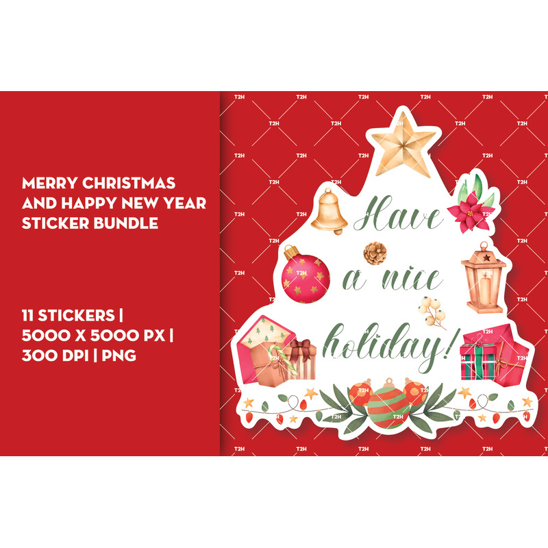 Merry Christmas and happy new year sticker bundle cover 8-01.jpg